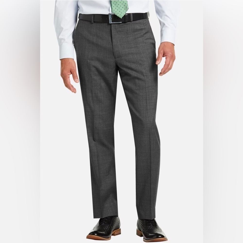 145. NWT Lauren By Ralph Lauren Wool Classic Fit Suit Separates Pants 56 Raw Hem